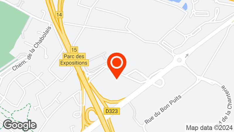 Angers Expo Congres Parc des Expositions location map
