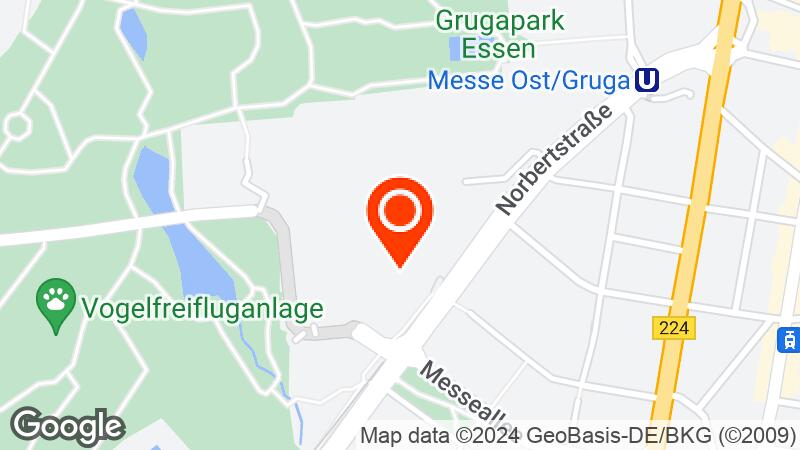 Messe Essen location map