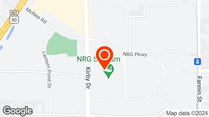 NRG Park location map