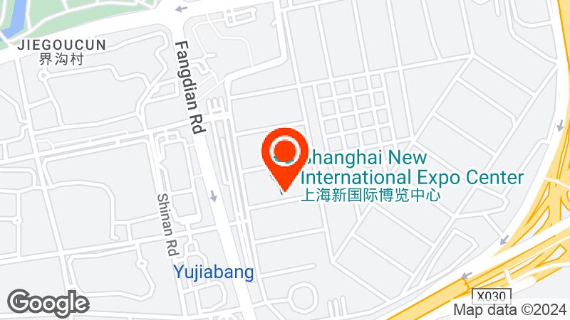 Shanghai New International Expo Centre location map