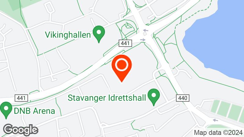 Stavanger Forum location map