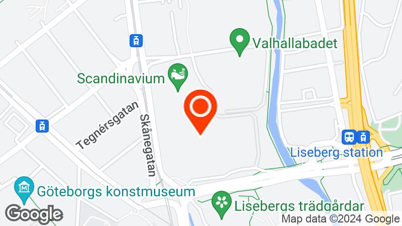 The Swedish Exhibition and Congress Centre location map
