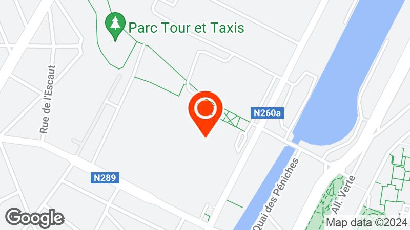 Tour & Taxis location map