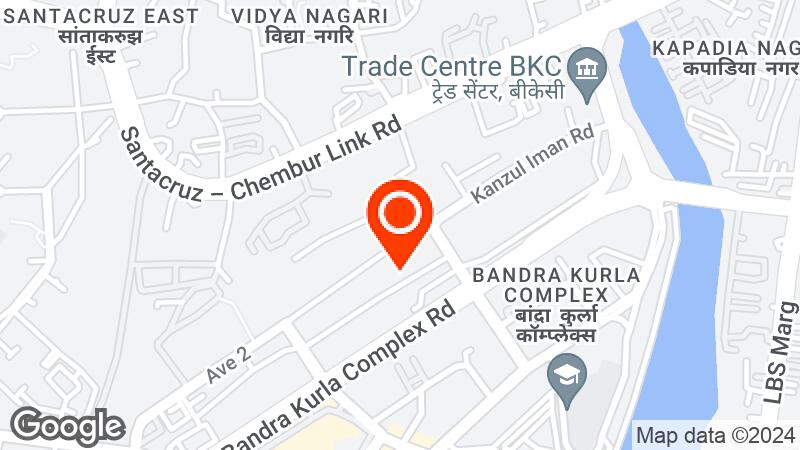 Bandra Kurla Complex, MMRDA Grounds location map