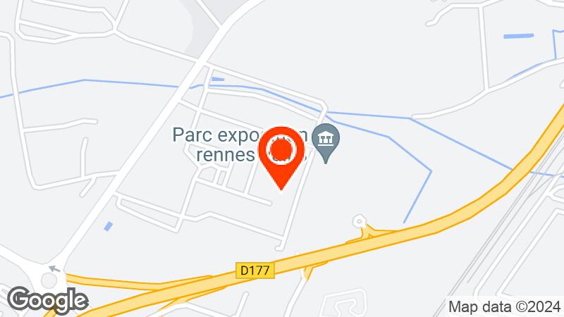 Parc Expo Rennes location map