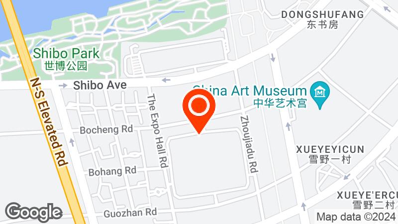 Shanghai World Expo Exhibition & Convention Center location map