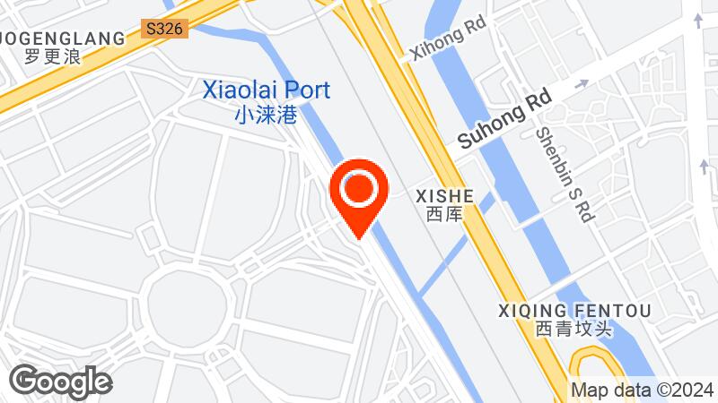 National Exhibition and Convention Center Shanghai location map