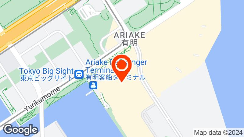 Tokyo Big Sight location map