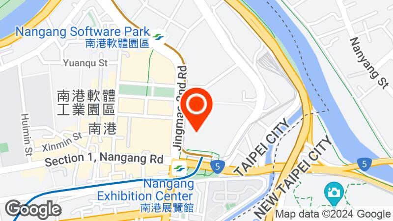 Taipei World Trade Center Nangang Exhibition Hall location map