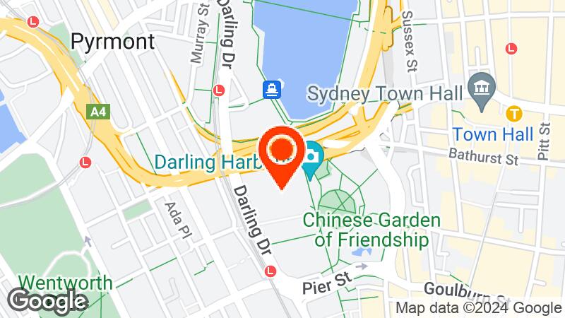 ICC Sydney location map