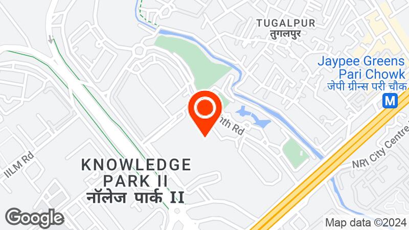 India Expo Centre & Mart location map