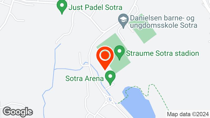 Sotra Arena location map