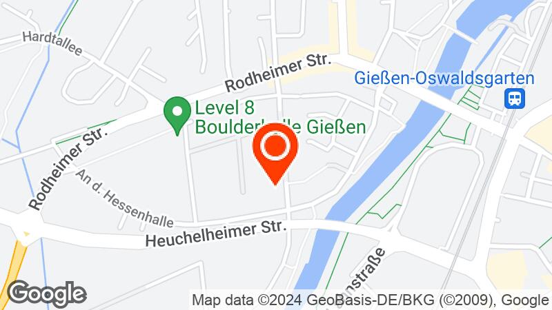 Messe Giessen location map