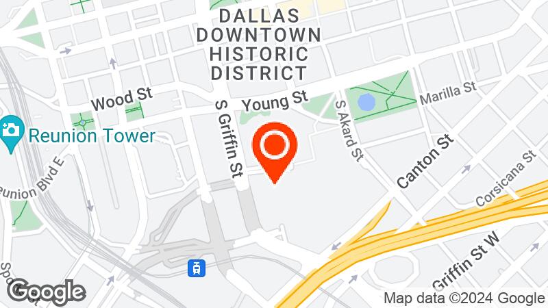 Kay Bailey Hutchison Convention Center Dallas location map