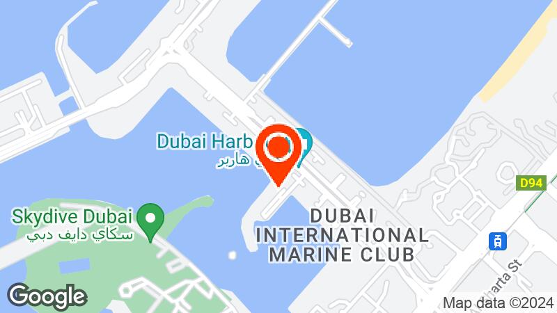 Dubai Harbour location map