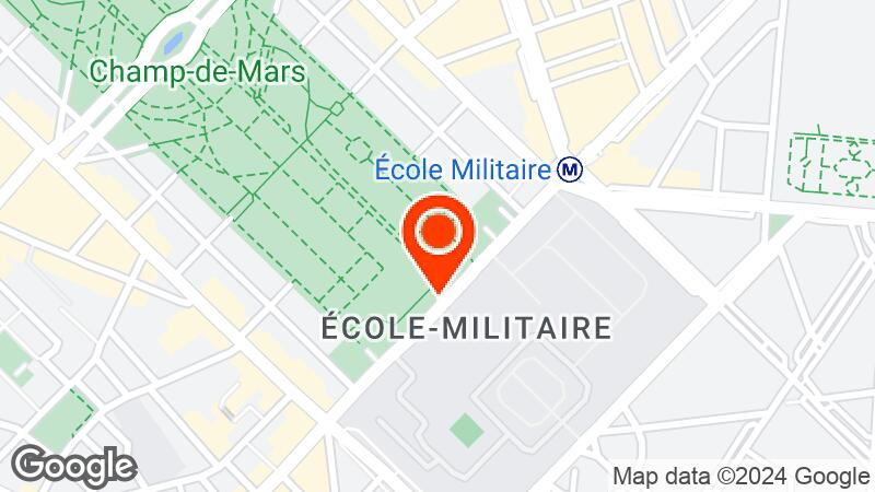 Grand Palais Éphémère location map