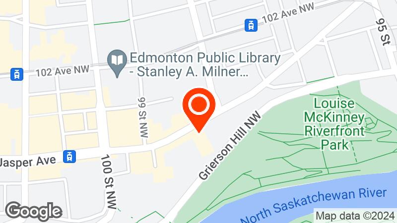 Edmonton Convention Centre location map