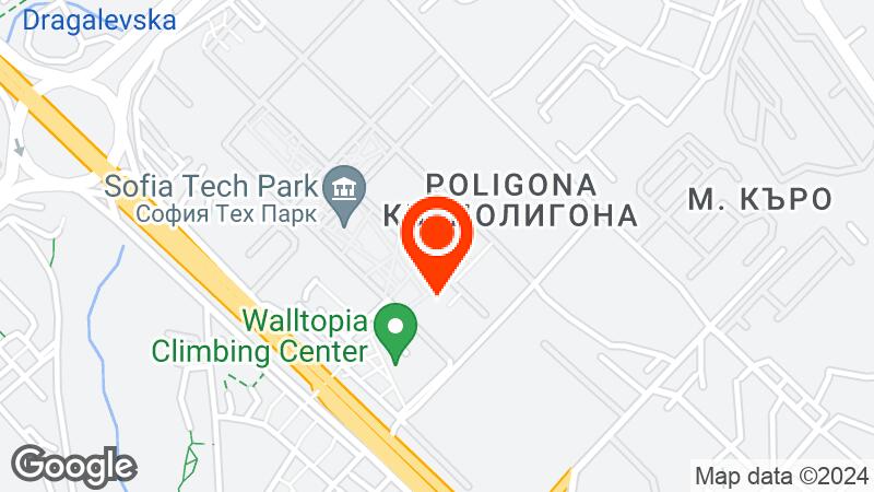 Sofia Tech Park location map