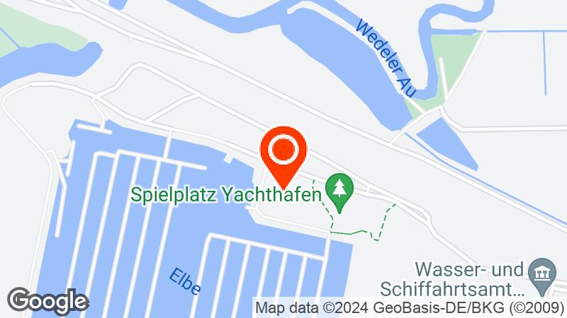 Hamburg Marina location map