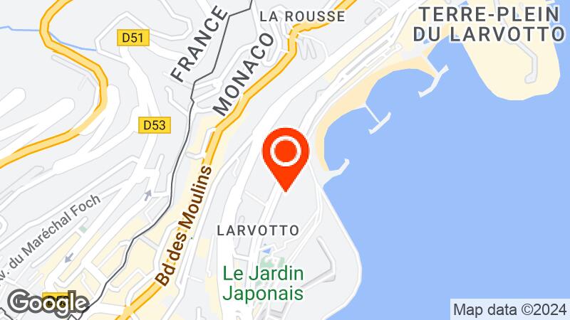Grimaldi Forum Monaco location map