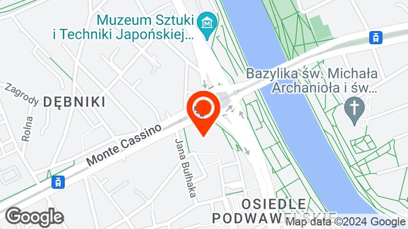 ICE Krakow Congress Centre location map